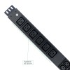 Cabeus SMART-PDU-16-1P-36C13-6C19-I309-M Блок распределения питания, вертикальный, 36 розеток IEC 32