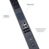 Cabeus SMART-PDU-16-3P-36C13-6C19-I309-CM Блок распределения питания, вертикальный, 36 розеток IEC 3 Cabeus SMART-PDU-16-3P-36C13-6C19-I309-CM Блок распределения питания, вертикальный, 36 розеток IEC 3
