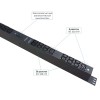 Cabeus SMART-PDU-16-3P-36C13-6C19-I309-CM Блок распределения питания, вертикальный, 36 розеток IEC 3 Cabeus SMART-PDU-16-3P-36C13-6C19-I309-CM Блок распределения питания, вертикальный, 36 розеток IEC 3