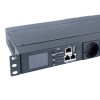 Cabeus SMART-PDU-С20-8S22-CM Блок распределения питания, 1U горизонтальный, входной разъем С20, выхо
