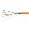 Cabeus FTP-4P-Cat.5e-SOLID-LSZH-20 Кабель витая пара экранированная FTP (F/UTP), категория 5e, 4 пары (24 AWG), одножильный, экран - фольга, LSZH