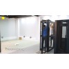 Lanmaster LAN-DC-CBP-48Ux6x12 Шкаф LANMASTER DCS 48U 600x1200 мм, с перфорированными дверьми, без боковых панелей, черный , 2 ЧАСТИ