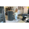 Lanmaster LAN-DC-CBSP-24U-WD Шкаф SOUNDPROOF звукоизолированный 24U 750x1130мм отделка под дерево