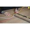 Lanmaster LAN-KCP45S5E/90 Повторитель портов RJ-45, экранированный, 90 градусов, кат.5E, формата Keystone