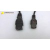 Lanmaster LAN-PP13L/SH-0.5-BK Шнур питания с блокировкой C13-Schuko, 3х0.75, 220В, 10А, черный, 0.5 метра