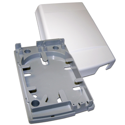 Lanmaster LAN-HCS-FOMB4 Оптическая коробка на 4 адаптера SC, пластик