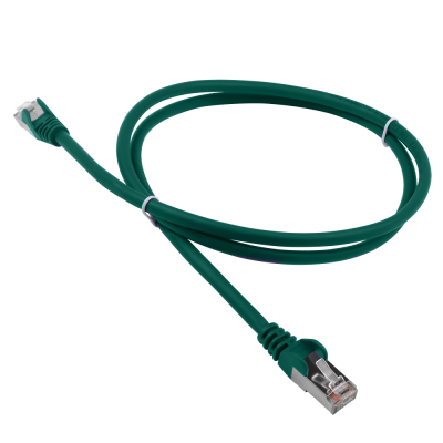 Lanmaster LAN-PC45/S5E-0.5-GN Патч-корд RJ45 - RJ45, 4 пары, FTP, категория 5е, 0.5 м, зеленый, LSZH, LANMASTER