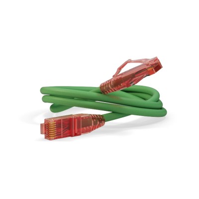 PC-LPM-UTP-RJ45-RJ45-C5e-0.5M-LSZH-GN Патч-корд U/UTP, Cat.5e, LSZH, 0.5 м, зеленый Hyperline