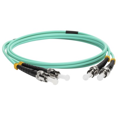 Lanmaster LAN-2ST-2ST/OM3-1.0 Патч-корд оптический , дуплексный, ST/PC-ST/PC, OM3, LSZH, 1.0 м