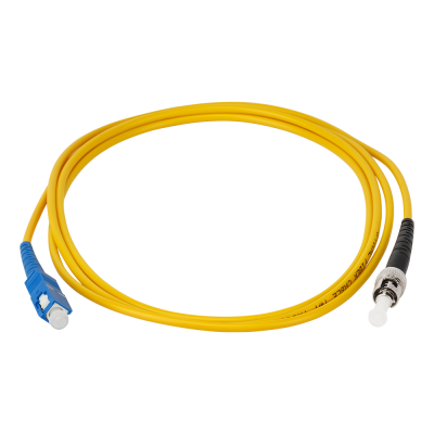 Патч-корд оптический , симплексный, ST/UPC-SC/UPC, SM, 3.0 м -ST-SC/SU-3.0