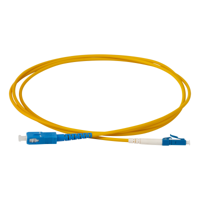 Патч-корд оптический , симплексный, LC/APC-SC/APC, SM, 1.5 м -LC-SC/SA-1.5