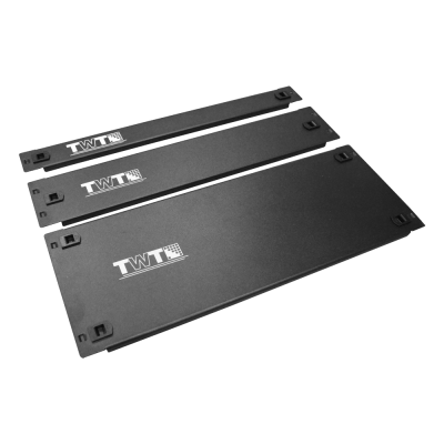 19 металлическая фальш-панель 1U быстросъемная черная -DC-TLMFP-1U