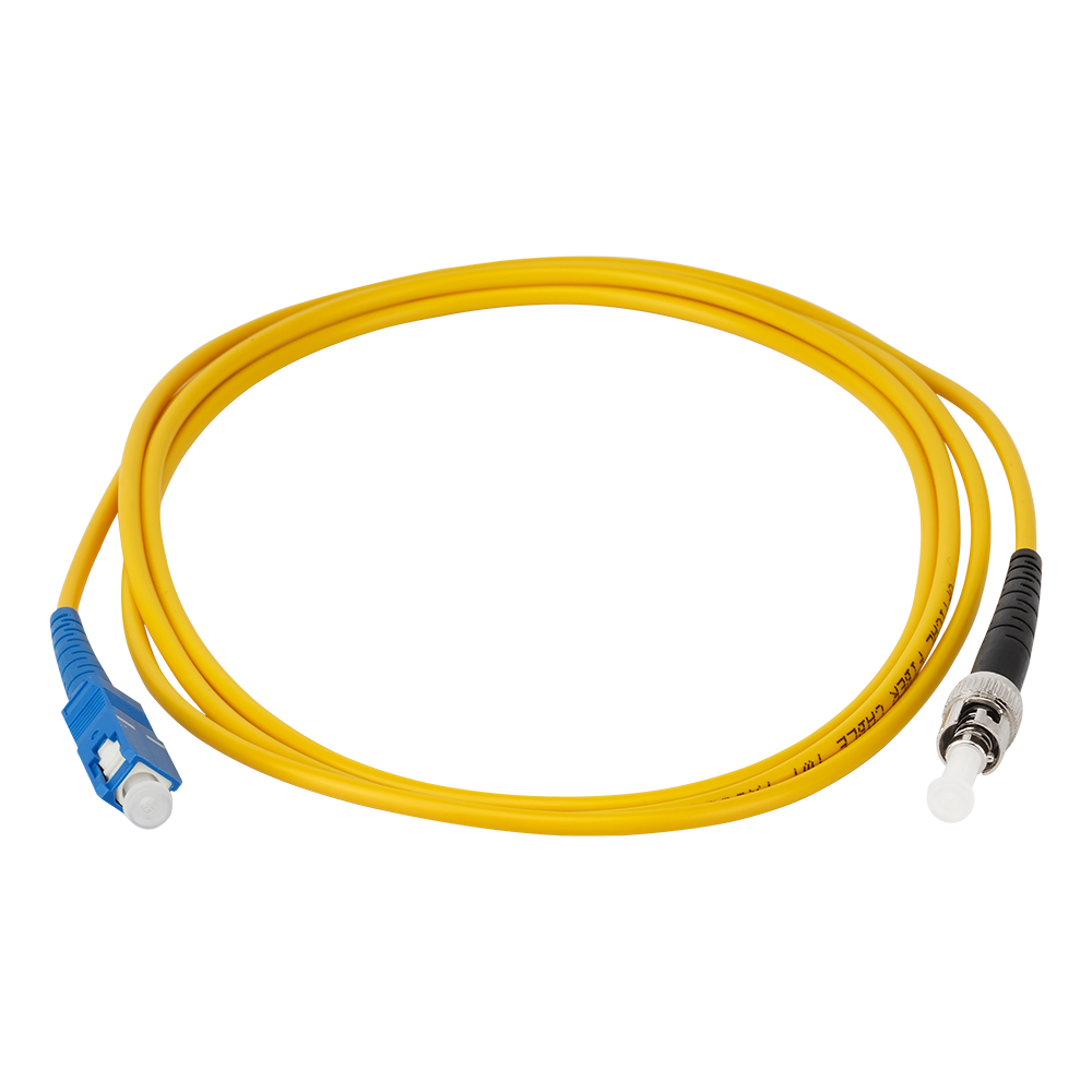 Патч-корд оптический , симплексный, ST/UPC-SC/UPC, SM, 10.0 м -ST-SC/SU-10