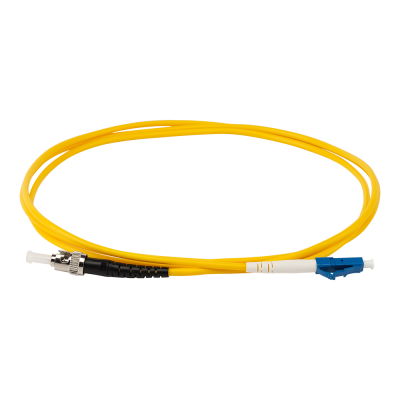 Патч-корд оптический , PVC, симплексный, ST/UPC-LC/UPC, SM OS2, 1.5 м -ST-LC/SU-1.5