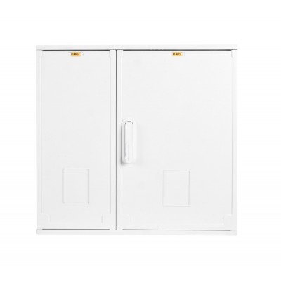 Шкаф электротехнический настенный Elbox EP IP44 800х600х250 двойная распашная дверь полиэстер серый EP-800.600.250-2-IP44