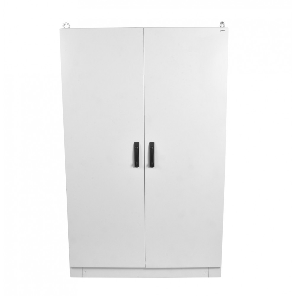 Отдельный электротехнический шкаф IP55 в сборе (В2000 x Ш1200 x Г600) EME с двумя дверьми, цоколь 100 мм