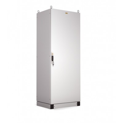 Корпус электротехнического шкафа Elbox EMS IP65 1800х600х400 металлическая дверь серый EMS-1800.600.400-1-IP65
