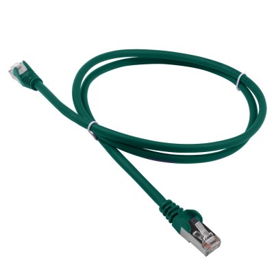 Lanmaster LAN-PC45/S5E-10-GN Патч-корд RJ45 - RJ45, 4 пары, FTP, категория 5е, 10 м, зеленый, LSZH, LANMASTER