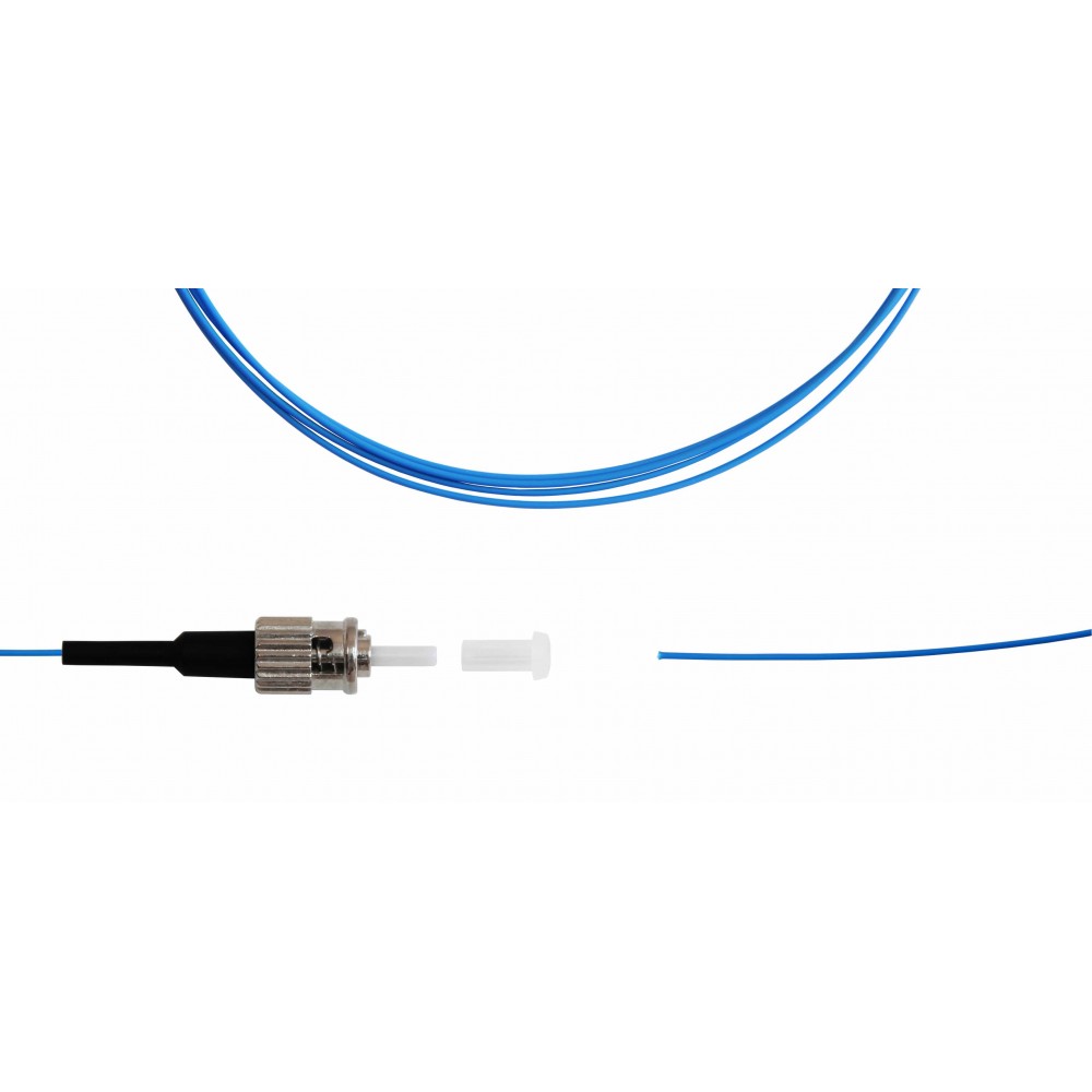 Пигтейл TopLan, ST/PC, MM 50/125 (OM4), 1 м, LSZH