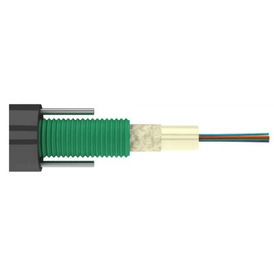 Lanmaster LAN-OFC-GYXY16S2 ВО кабель LANMASTER loose tube, 2 силов.эл. steel wire, GYXY, PE, внешний, 16 х OS2