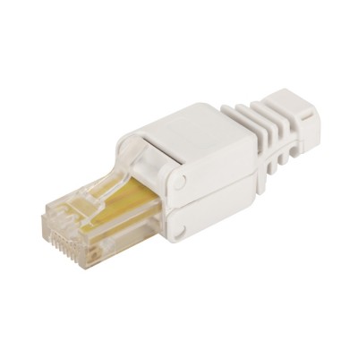 Lanmaster LAN-TMP-U5E-WH Полевой коннектор RJ-45 8P8C, неэкранированный, категории 5E