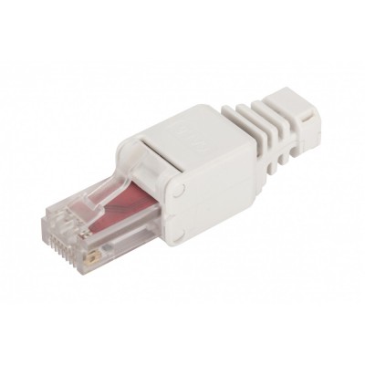 Lanmaster LAN-TMP-U6-WH Полевой коннектор RJ-45 8P8C, неэкранированный, категории 6