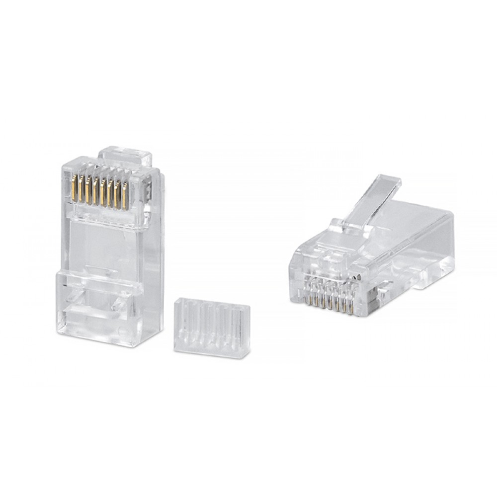 Cabeus 8P8C-C6-TWP Коннектор RJ-45 под витую пару, категория 6 (50 µ