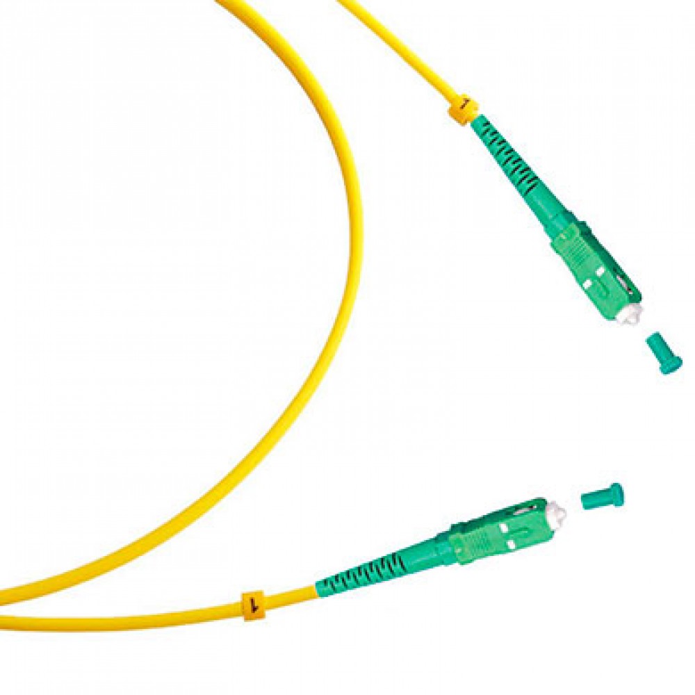 Cabeus FOP(s)-9-SC/APC-SC/APC-2m Шнур оптический simplex SC/APC-SC/APC 9/125 sm 2м LSZH