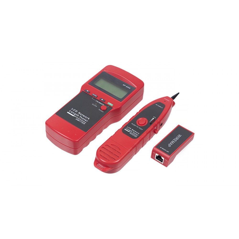 Cabeus CT-LCD-RJ45-Scan (NF-8200) Тестер для витой пары c LCD дисплеем и тон-генератором