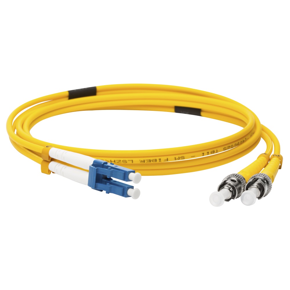 Lanmaster LAN-2ST-2LC/SU-7.0 Патч-корд оптический LANMASTER, LSZH, дуплексный, ST/UPC-LC/UPC, SM OS2, 7.0 м