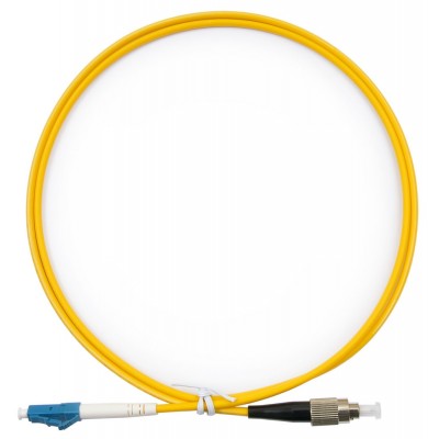 Патч-корд оптический TopLan, симплексный, FC/UPC-LC/UPC, 657A1, 100 м, LSZH