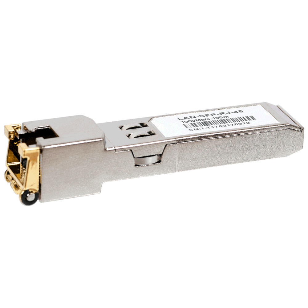 Lanmaster LAN-SFPi-RJ45 Модуль SFP 1000Base-T RJ-45, 100m, промышленный, Cisco