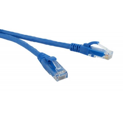 Lanmaster LAN-PC45/U6-2.5-BL Патч-корд RJ45 - RJ45, 4 пары, UTP, категория 6, 2.5 м, синий, LSZH