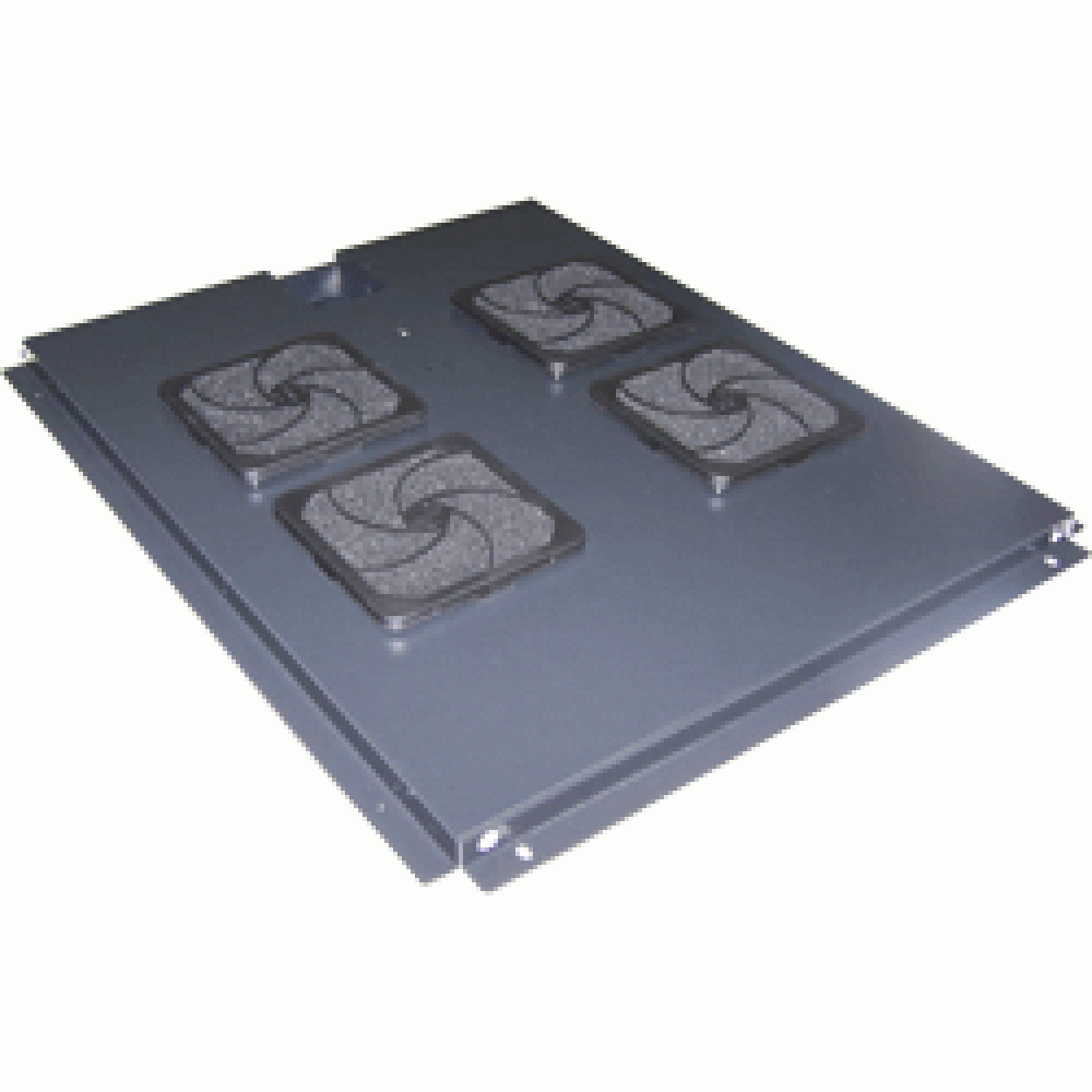 Блок 8-и вентиляторов в крышу шкафа Business глубиной 1000 мм (с подшипниками)
