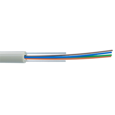 Lanmaster LAN-OFC-RI8-S7A2-LS ВО кабель внутренний, Riser, LSZH, 8 волокон SM G657.A2, белый LANMASTER
