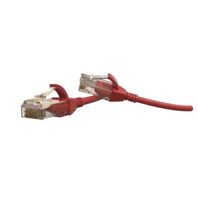 PC-LPT-UTP-RJ45-RJ45-C6-1M-LSZH-RD Патч-корд U/UTP, категория 6 (100% Fluke Component Tested), 28AWG, LSZH, 1 м, красный Hyperline