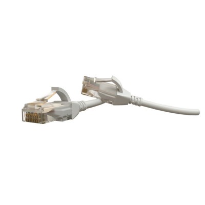 PC-LPT-UTP-RJ45-RJ45-C6-1M-LSZH-WH Патч-корд U/UTP, категория 6 (100% Fluke Component Tested), 28AWG, LSZH, 1 м, белый Hyperline