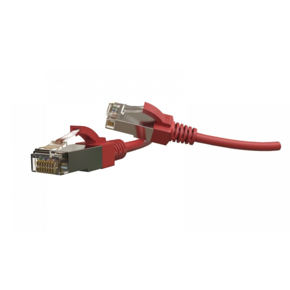 PC-LPT-SFTP-RJ45-RJ45-C6-1.5M-LSZH-RD Патч-корд S/FTP, экранированный, категория 6 (100% Fluke Component Tested), 28AWG, LSZH, 1.5 м, красный Hyperlin