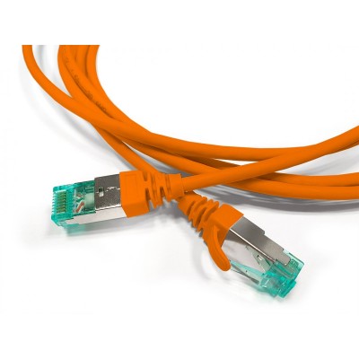 PC-LPT-SFTP-RJ45-RJ45-C6a-1.5M-LSZH-OR Патч-корд S/FTP, экранированный, категория 6a (100% Fluke Component Tested), 30AWG, LSZH, 1.5 м, оранжевый Hype