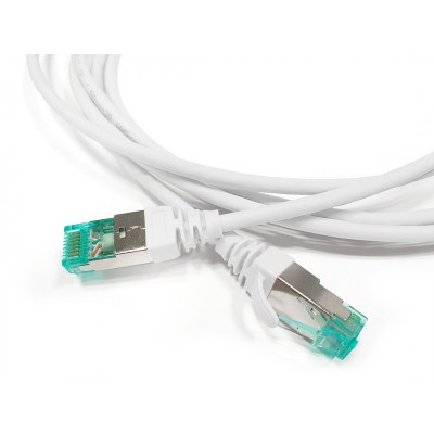 PC-LPT-SFTP-RJ45-RJ45-C6a-1.5M-LSZH-WH Патч-корд S/FTP, экранированный, категория 6a (100% Fluke Component Tested), 30AWG, LSZH, 1.5 м, белый Hyperlin