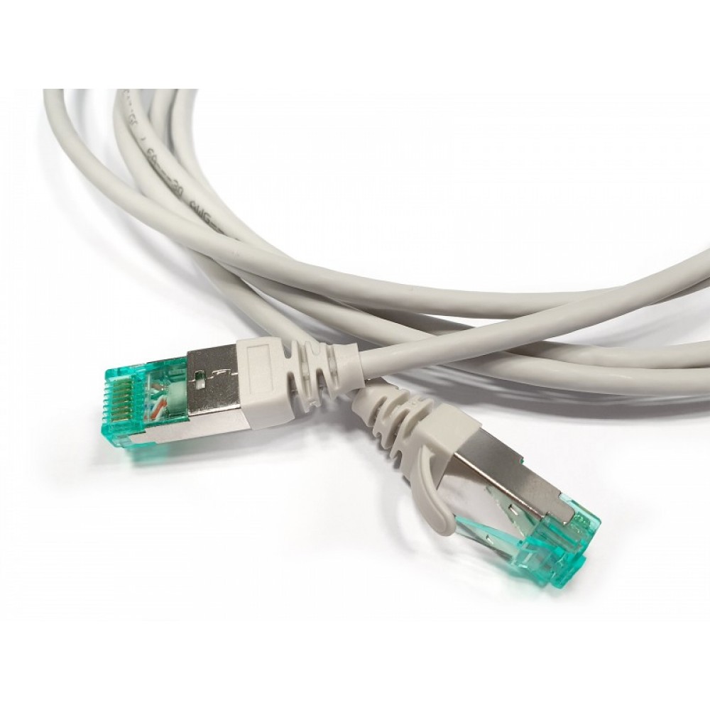 PC-LPT-SFTP-RJ45-RJ45-C6a-2M-LSZH-GY Патч-корд S/FTP, экранированный, категория 6a (100% Fluke Component Tested), 30AWG, LSZH, 2 м, серый Hyperline