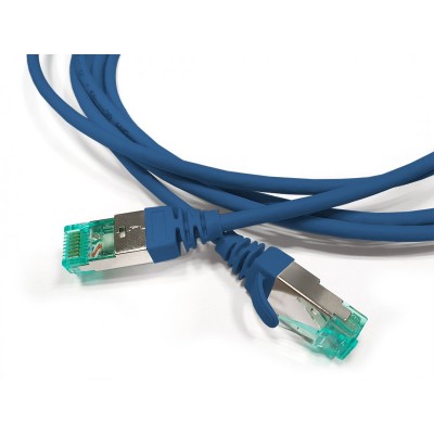 PC-LPT-SFTP-RJ45-RJ45-C6a-3M-LSZH-BL Патч-корд S/FTP, экранированный, категория 6a (100% Fluke Component Tested), 30AWG, LSZH, 3 м, синий Hyperline