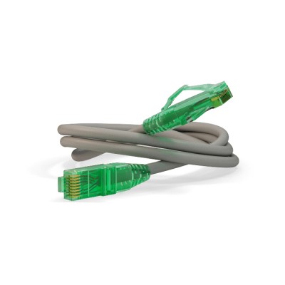 PC-LPM-UTP-RJ45-RJ45-C6a-0.5M-LSZH-GY Патч-корд U/UTP, Cat.6a (100% Fluke Component Tested) 10G, LSZH, 0.5 м, серый Hyperline