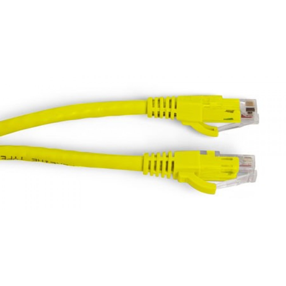 PC-LPM-UTP-RJ45-RJ45-C6a-1.5M-YL (PC-LPM-UTP-RJ45-C6A-5F-YL) Патч-корд U/UTP, Cat.6a (100% Fluke Component Tested), 10G, PVC, 1.5 м, желтый Hyperline