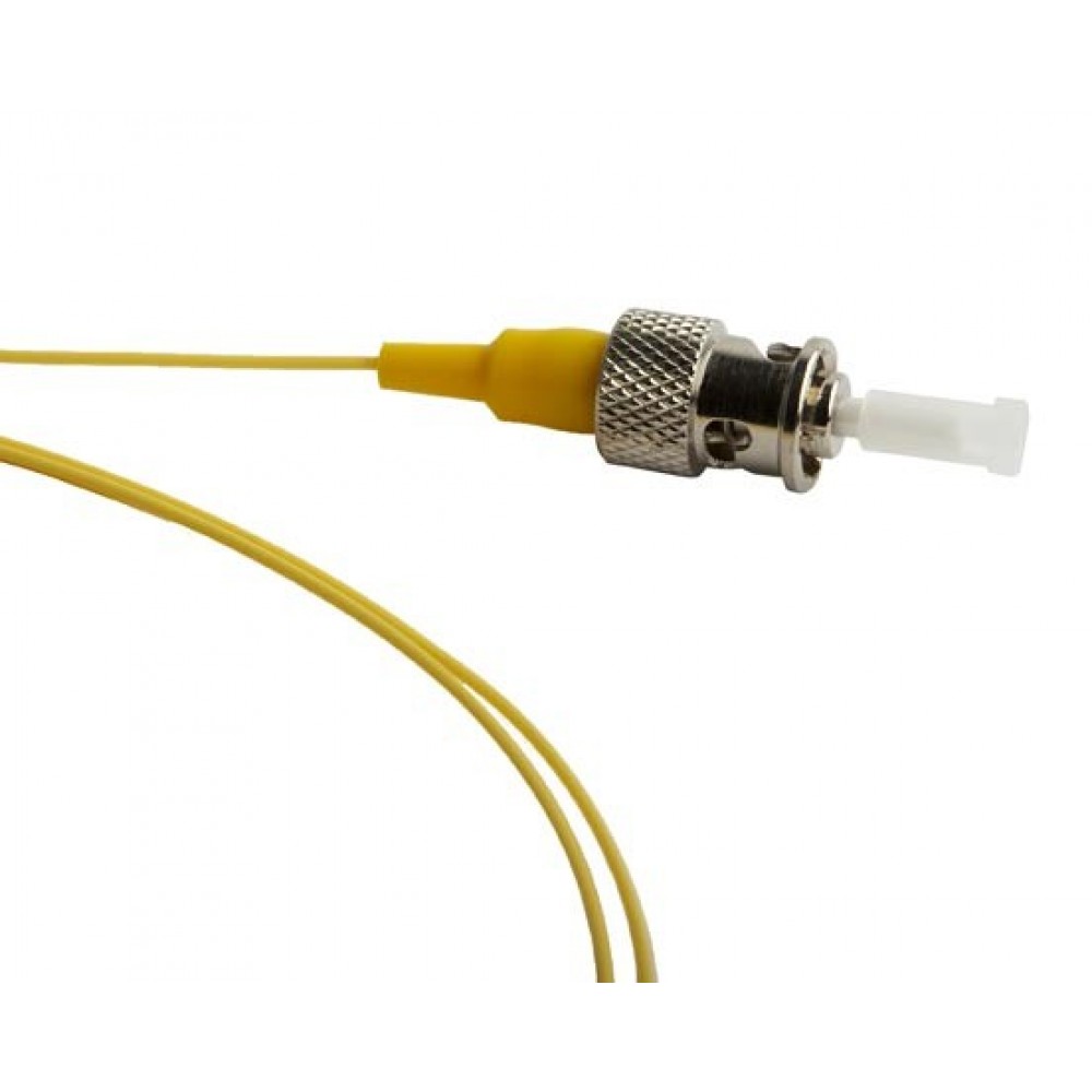 FPT-B9-9-ST/UR-1M-LSZH-YL Пигтейл волоконно-оптический SM 9/125 (OS2), ST/UPC, 1 м, LSZH Hyperline