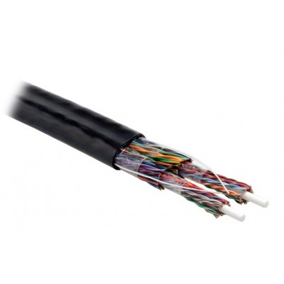 UTP50-C5-SOLID-INDOOR Кабель витая пара, неэкранированная U/UTP, категория 5, 50 пар (24 AWG), одножильный (solid), PVC, серый Hyperline