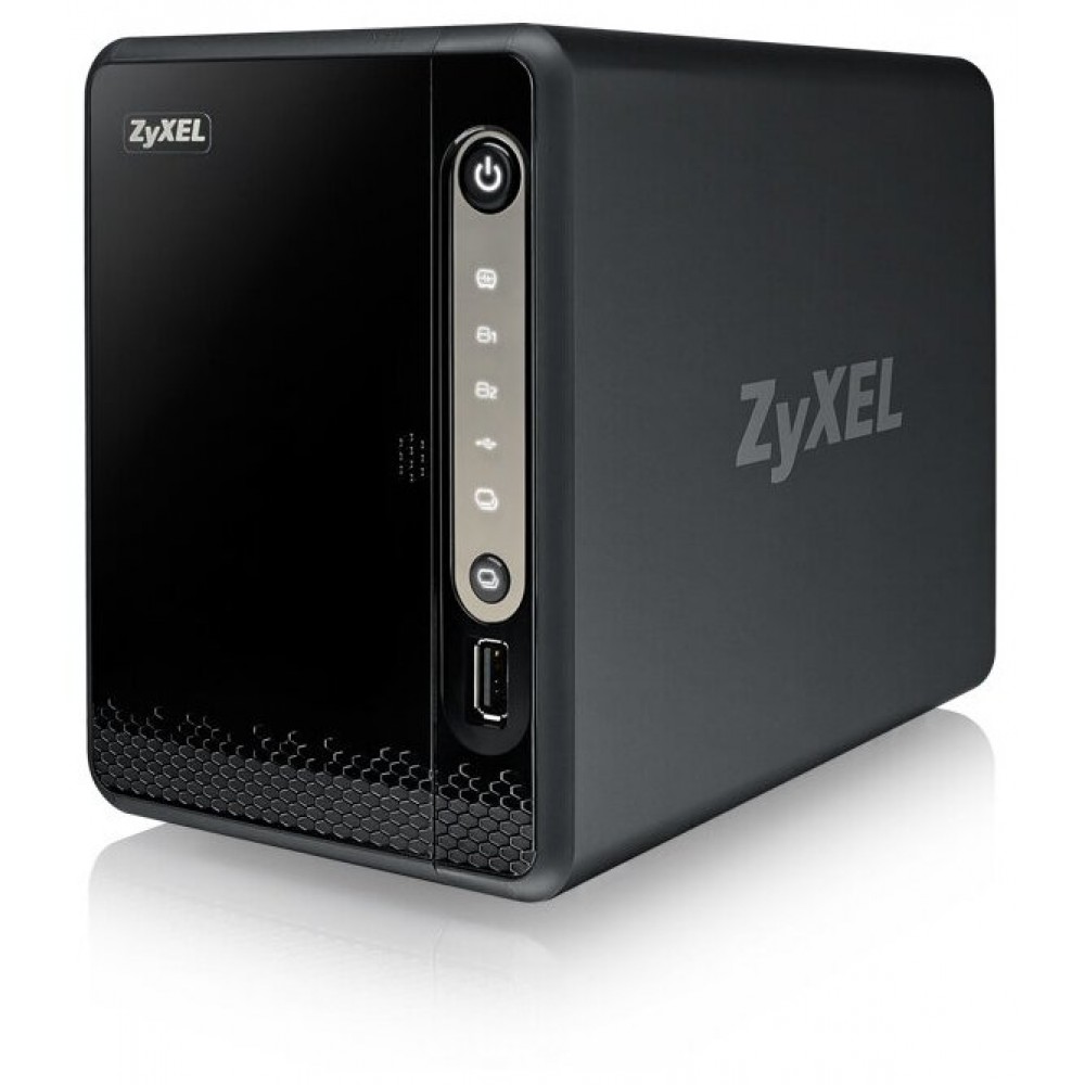 Сетевое хранилище Zyxel NAS326 на 2 диска (до 12 ТБ каждый) [NAS326-EU0101F]