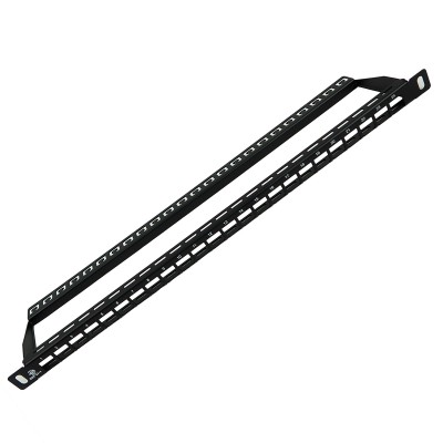 Коммутационная патч-панель BNH, 19, 0,5HU, портов: 24 х Keystone Jack, кат. 5-7, универсальная, неэкр., цвет: чёрный, (B100.0.5-24-0-UTP-UNB)