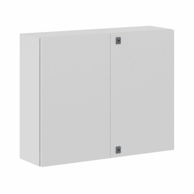 DKC-R5CE0813 Навесной шкаф серии CE, 800х1000х300мм (ВхШхГ), двухдверный, с монтажной панелью, IP55, использование вне помещений, цвет серый RAL 7035