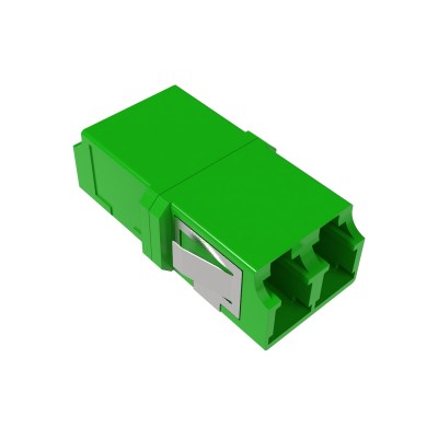DKC-RNFA9ADLC Адаптер LC/APC-Duplex TOP, Senior/Senior, SC-footprint, OS2, зеленый